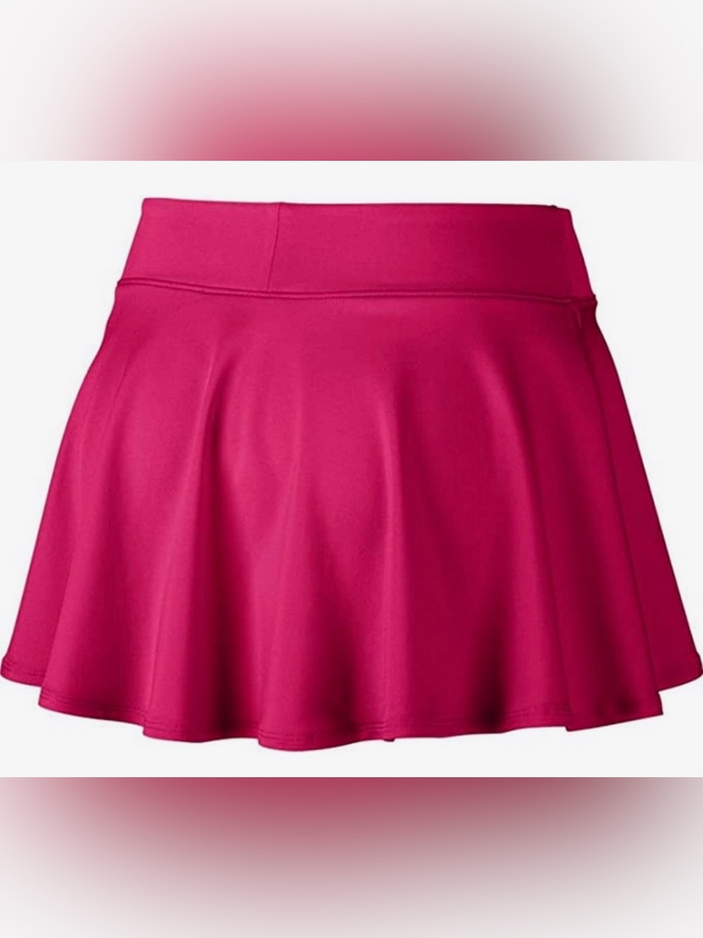 NIKE [L] Women's Baseline DRI-FIT Tennis/Golf Skort-Fuchsia